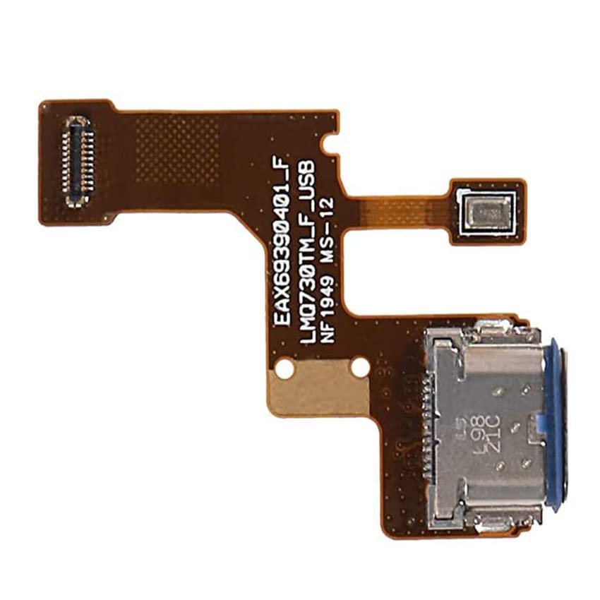 Замена на порта за полнење на порта за полнење на порта Suyale USB за LG STYLO 6 Q730 Q730AM Q730TM Q730NM со табла за полнење на кабел