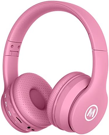Слушалки Mokata Bluetooth безжични /жични деца волумен ограничен 85/110dB над слушалките за заштита на бучава со преклопување на увото со AUX 3,5 mm микрофон за момчиња девојчиња ?