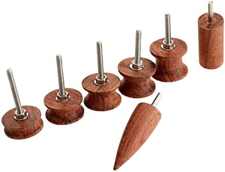 7pcs/Постави безбедно лесна употреба рачна занаетчиска занаетчиска дрво, кожен занаетчиски занаетчиски комплет за алатки за кожна