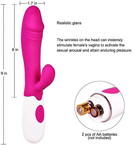G Spot Rabbit Vibrator за жени клиторис стимулација со 7 моќни вибрации, пополнување 3 во 1 клит анален стимулирање на дилдо масажер со тивки