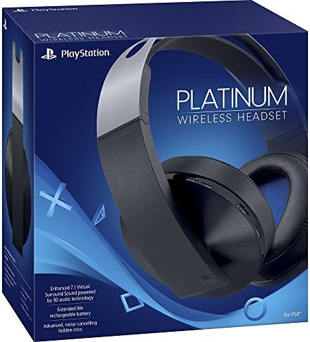 Sony Playstation Платина Безжични Слушалки 7.1 Опкружувачки Звук PS4