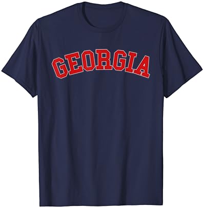 Гроздобер Georgiaорџија САД држава ГА Варсити стил Спортска маица