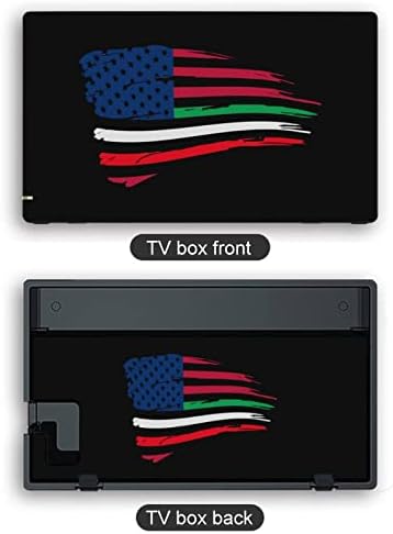 Американско италија знаме прилично шема налепница на кожата целосна завиткана кожа заштитна кожи за прекинувач за прекинувач
