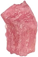 GemHub Природно грубо бразилско сурово бразилско розово турмалин 3,60 КТ заздравувачки кристал