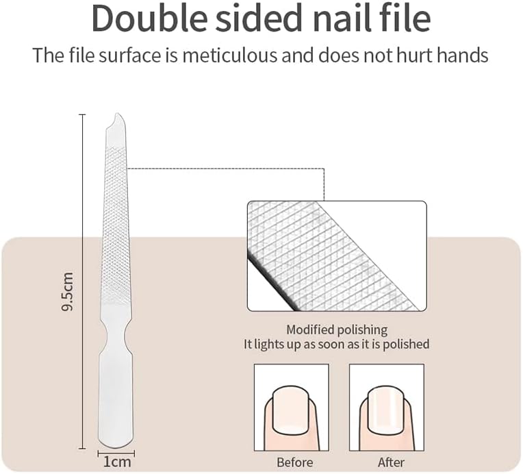 Houcy надградба на клиперите за нокти постави професионални ножици за нокти за педикир ножици од не'рѓосувачки челик за домаќинство