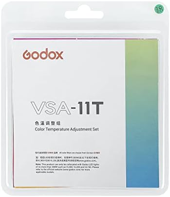Godox VSA-11T гел за прилагодување на температурата на бојата поставен за светло на LED Godox