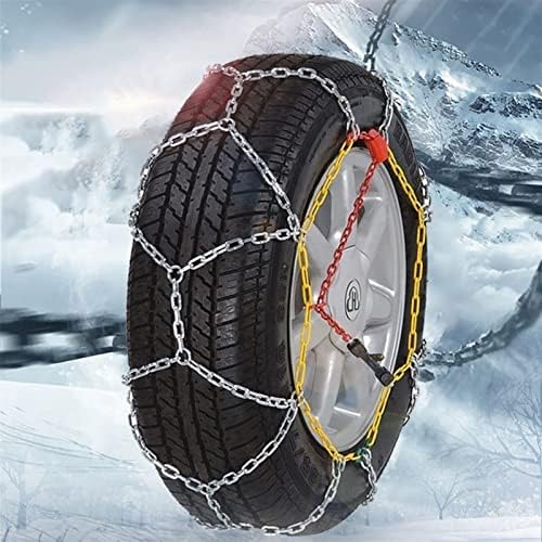 Снежни ланци на банда за автомобили - ремени за гуми против гуми за итни случаи, снежен ланец за автомобили за камиони Миниван пикап SUV/ATV/UTV