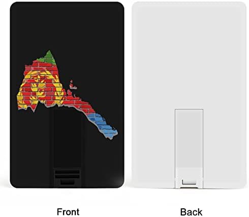 Еритреја Тула Мапа Знаме КРЕДИТНА Картичка USB Флеш Персоналните Меморија Стап Клуч За Складирање Диск 32G