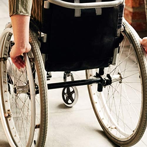 DOITOOL 1pc Додатоци Собрание со Тркала-инчен Инвалидски Колички За Замена Лого Тркалца Гума Пред Анти - Анти Ers Додаток Гума Тркало Лизга Еден