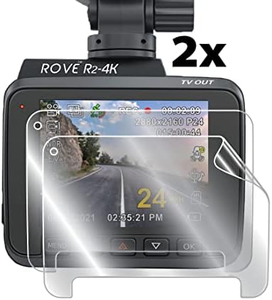 IPG За Rove R2-4K Цртичка Камера Камера Рекордер Заштитник На Екранот Хидрогел Невидлив Екран Стража-HD Квалитет/Само-Лекување/Меур-Бесплатно