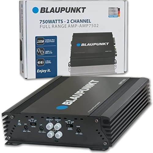 Blaupunkt 750W 2-канал, засилувач со целосен опсег