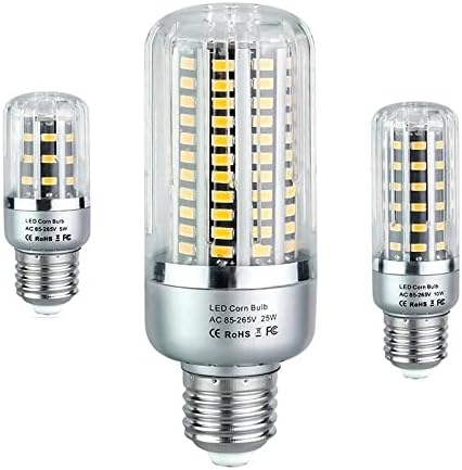 Широки напонски светла 1 парчиња LED сијалица од пченка E12 E14 E27 5W 10W 15W 20W 25W SMD 5736 HIGH LUMEN LED E27 E14 DIODE LIGHT LAMP