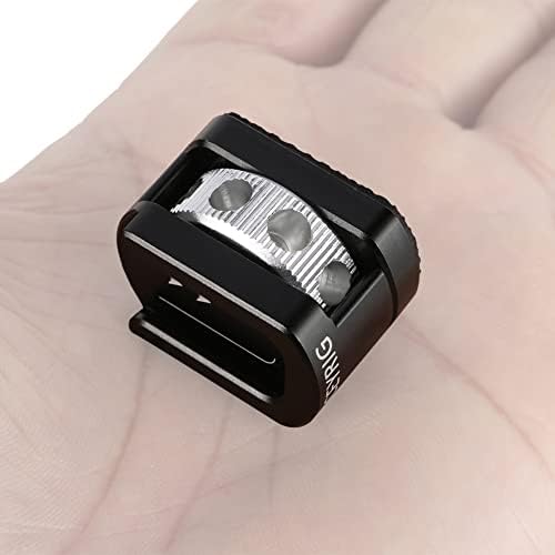 Adapter за монтирање на ладни чевли за убаво, со завртка за монтирање на 1/4 'за видео светло за видео -светло за микрофон - 499