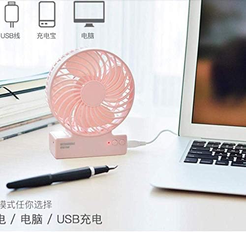 Fanубител на razzum, USB мал вентилатор, мини вентилатор, преносен канцелариски немпон, дополнување на студентскиот дом, кревет за домашна десктоп
