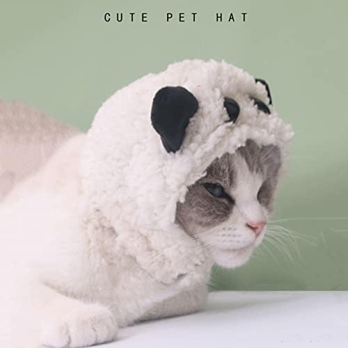 Миленичиња капа смешно ултра мека топла фотографија реквизити за додатоци за цртани филмови панда уво плишано мачко куче за кучиња миленичиња
