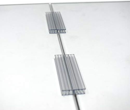 3 l рамни конектори на панели на плексиглас, држачи за чувари на кивање од 180 степени за да им се придружат на акрилни или стаклени листови