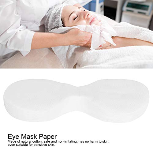 Хартија за маска за очи, памук за еднократна употреба ултра-тенки маски за очите за навлажнувачки хартија за третман на очите, алатка за нега на очите за погодна за ?