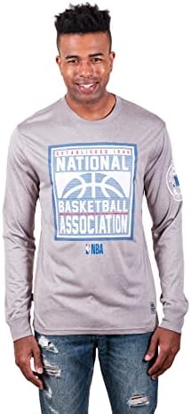 Ултра игра НБА-супер-мека активна маица со долг ракав