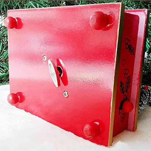 Божиќни украси на KJHD дрвени музички кутии музичка кутија декорација креативна музичка кутија