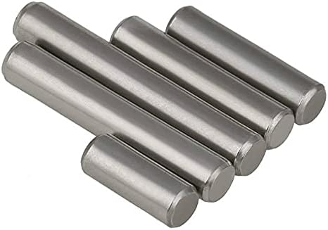 10-50pcs dowel pin m1 m1.5 m2 m2.5 m3 m4 m4 m6 m6 m8 gb119 304 A2-70 цилиндричен лоциран пински од не'рѓосувачки челик Б1