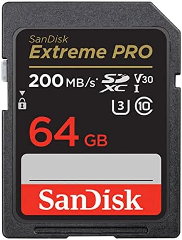 Sandisk Extreme PRO 64GB UHS-I U3 Sdxc Мемориска Картичка